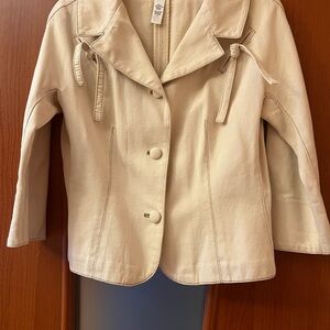 Diane von Furstenberg Cream Jacket